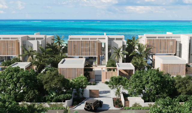 Navah caribbean resort rear elevation